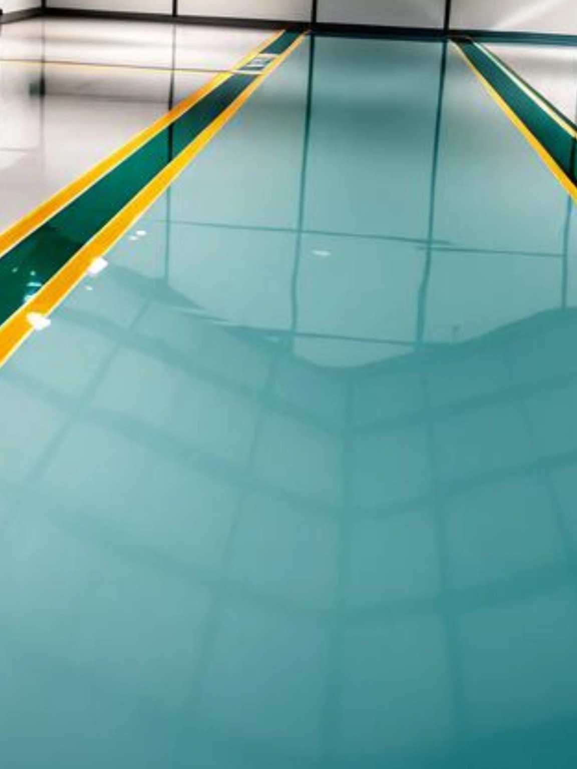 Industrial epoxy floor