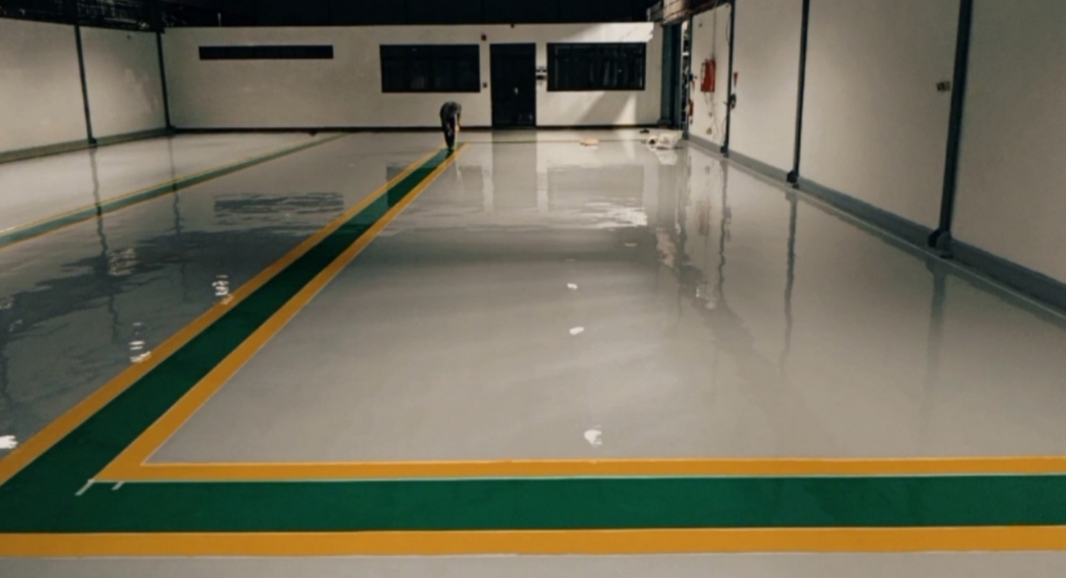 Industrial floor